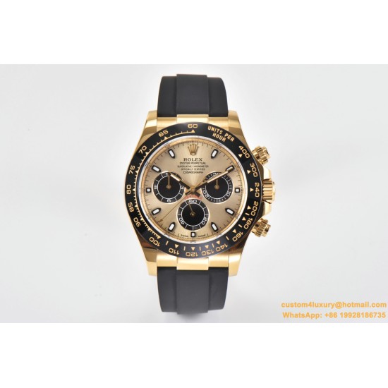 Daytona 116518 40MM YG/RU Gold/Stk Clean DD4130