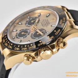 Daytona 116518 40MM YG/RU Gold/Stk Clean DD4130
