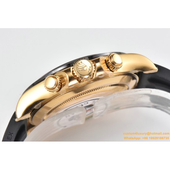 Daytona 116518 40MM YG/RU Gold/Stk Clean DD4130