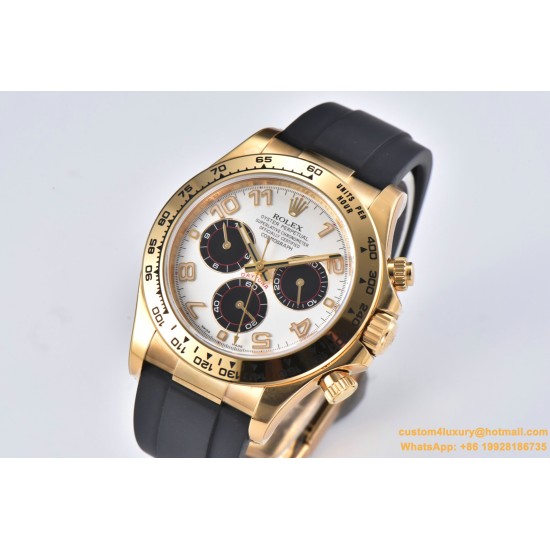 Daytona 116518 40MM YG/RU White/Num Clean DD4130