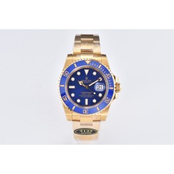 Submariner 116618 LB 40mm 904L YG/SS Blue Dial Clean VS3135