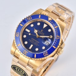 Submariner 116618 LB 40mm 904L YG/SS Blue Dial Clean VS3135