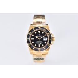Submariner 116618LN 40mm YG/YG Black/Dot Clean VS3135