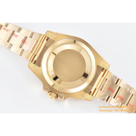 Submariner 116618LN 40mm YG/YG Black/Dot Clean VS3135