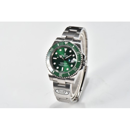 Submariner 116610LV Hulk 40mm SS/SS Green Dial Clean VS3135