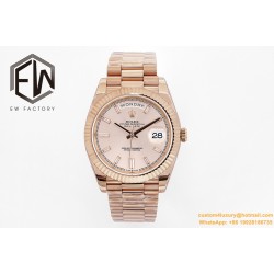DayDate 228235 40mm RG/RG Gold/Stk EWF(JDF) V4 VR3255 (Gain Weight)