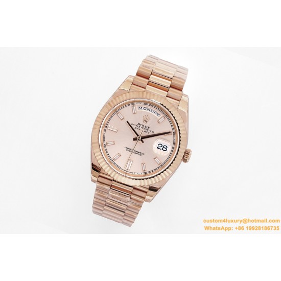 DayDate 228235 40mm RG/RG Gold/Stk EWF(JDF) V4 VR3255 (Gain Weight)