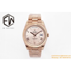 DayDate 228235 40mm RG/RG Rose Gold/Rmn EWF(JDF) V4 VR3255 (Gain Weight)