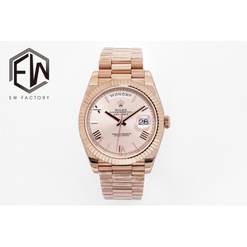 DayDate 228235 40mm RG/RG Rose Gold/Rmn EWF(JDF) V4 VR3255 (Gain Weight)