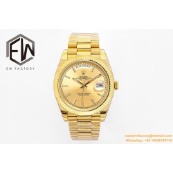 DayDate 40mm YG/YG Gold/Stk EWF A2836