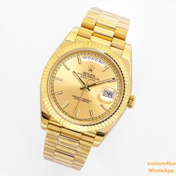 DayDate 40mm YG/YG Gold/Stk EWF A2836