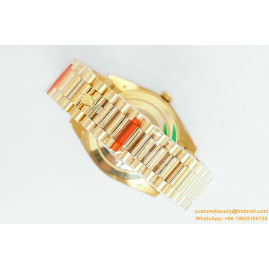 DayDate 40mm YG/YG Gold/Rmn EWF A2836