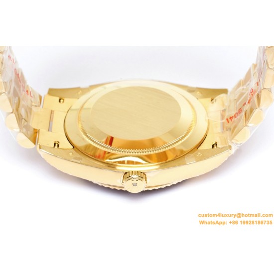 DayDate 40mm YG/YG White/Rmn EWF A2836