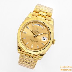 DayDate 40mm YG/YG Gold/Dia EWF A2836