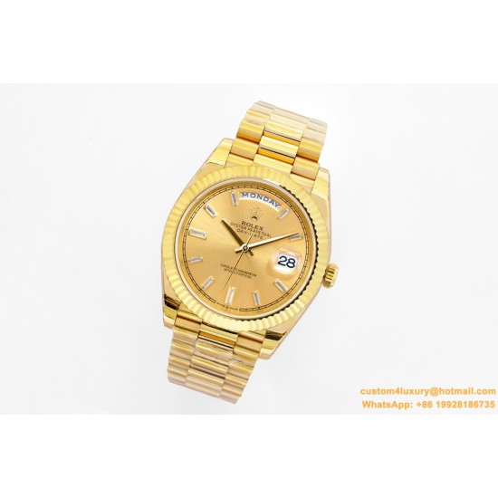 DayDate 40mm YG/YG Gold/Dia EWF A2836