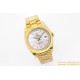 DayDate 40mm YG/YG Silver Textured Dial EWF A2836