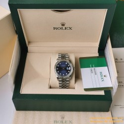 Datejust 126234 36mm Jub SS/SS Blue/Dia EWF(VSF) VS3235