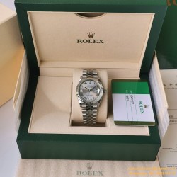 Datejust 126234 36mm Jub SS/SS Silver/Rmn EWF(GDF) SH3235