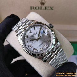 Datejust 126234 36mm Jub SS/SS Silver/Rmn EWF(GDF) SH3235