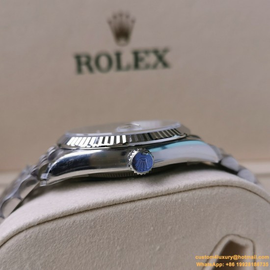 Datejust 126234 36mm Jub SS/SS Black/Dia EWF(JQF) VR3235