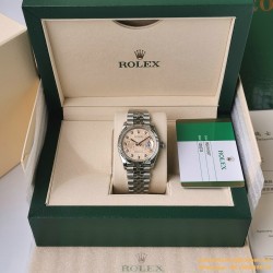 Datejust 126234 36mm Jub SS/SS Textured EWF(GDF) VS3235