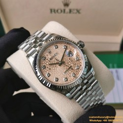 Datejust 126234 36mm Jub SS/SS Textured EWF(GDF) VS3235