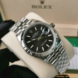 Datejust 126234 36mm Jub SS/SS Black/Stk EWF(VSF) VS3235