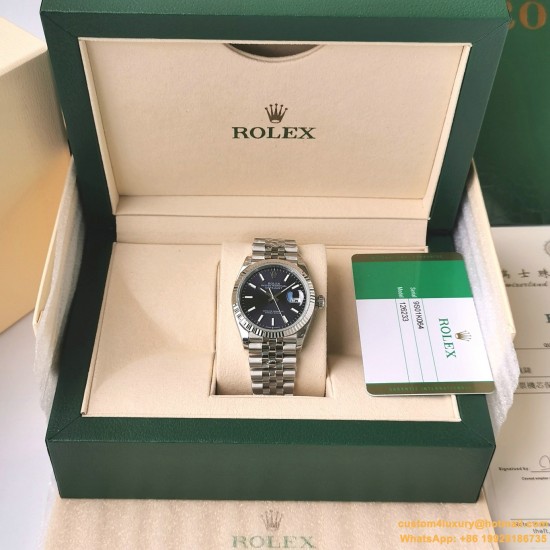 Datejust 126234 36mm Jub SS/SS Blue/Stk EWF(JQF) VR3235