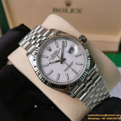 Datejust 126234 36mm Jub SS/SS White/Stk EWF(JQF) VR3235