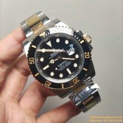 Submariner 116613LN 904L YG/SS Black Dial CLEAN DD3135