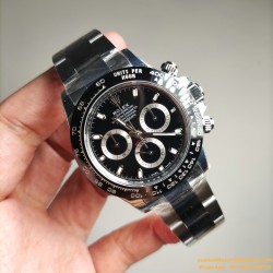 Daytona 116500 40mm SS/SS Black Dial BTF DD4130