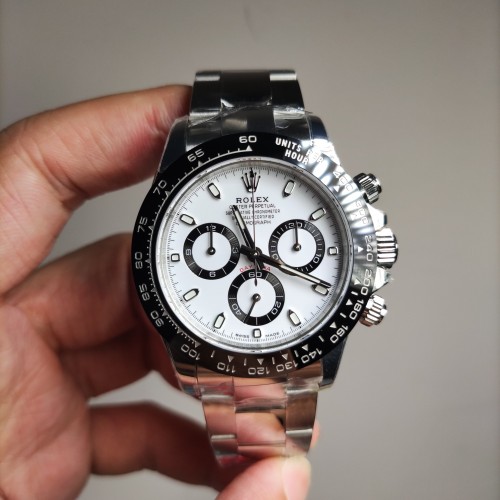 Daytona 126500LN 40mm SS/SS White Dial BTF DD4131 Super Clone