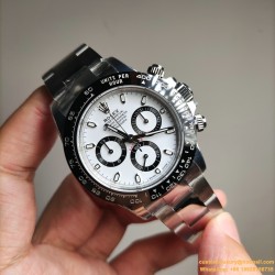 Daytona 126500LN 40mm SS/SS White Dial BTF DD4131 Super Clone