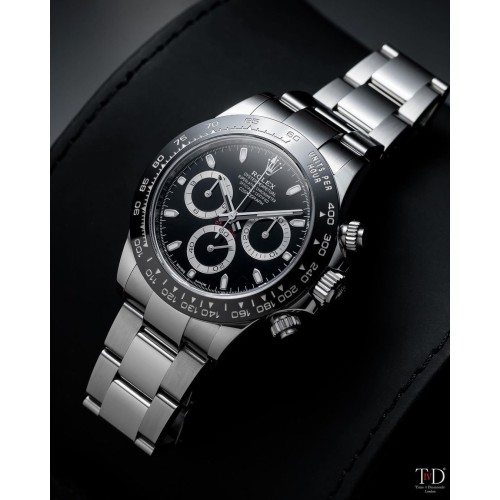 Daytona 116500 SS/SS Black Dial 904L BTF V2 SA4130