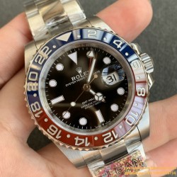 GMT Master II 126710 Pepsi Oys 40mm SS/SS Black Clean V3 DD3285 Super Clone