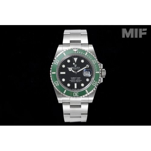 Submariner 126610LV 41MM 904L SS/SS Green Bezel MIF VR3235