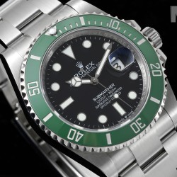 Submariner 126610LV 41MM 904L SS/SS Green Bezel MIF VR3235