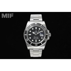 Submariner 126610LN 41MM 904L SS/SS Black Bezel MIF VR3235