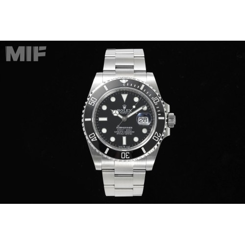 Submariner 126610LN 41MM 904L SS/SS Black Bezel MIF VR3235