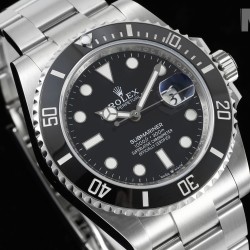 Submariner 126610LN 41MM 904L SS/SS Black Bezel MIF VR3235