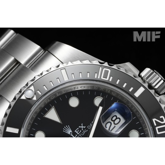 Submariner 126610LN 41MM 904L SS/SS Black Bezel MIF VR3235