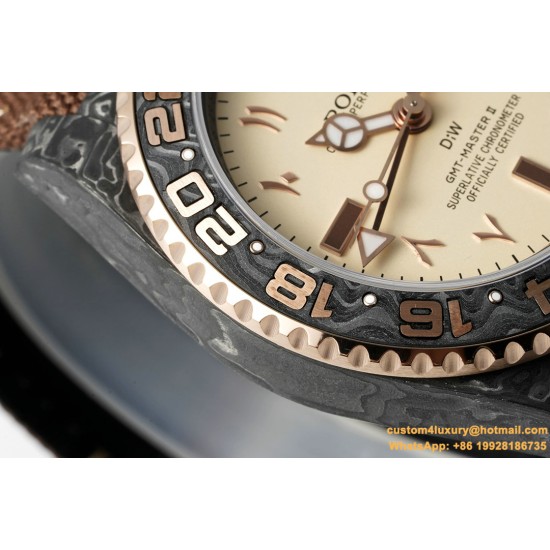 GMT Master II DIW 40mm Num FC/NY Cream/Arab DIWF A3285
