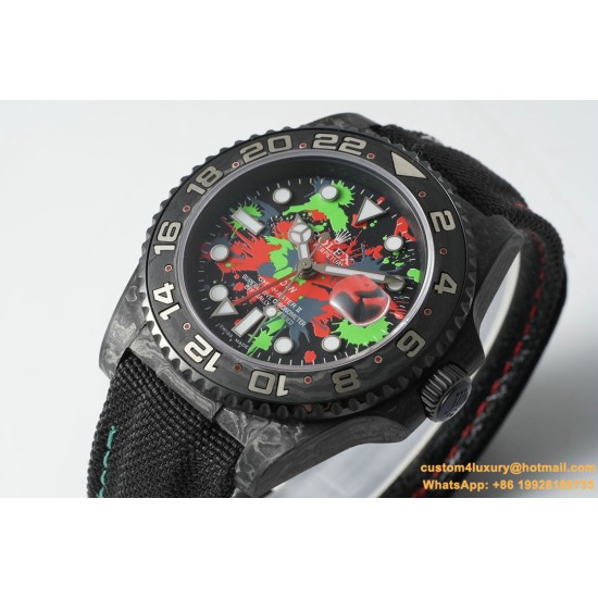 GMT Master II DIW 40mm Num FC/NY Motley/Dot DIWF A3285