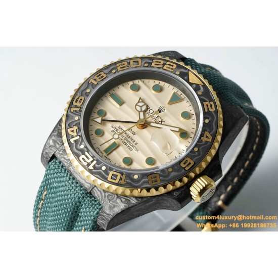 GMT Master II DIW 40mm Num FC/NY Cream/Dot DIWF A3285