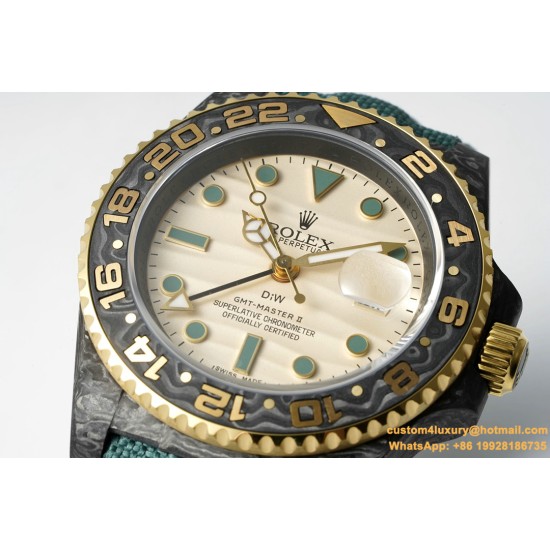 GMT Master II DIW 40mm Num FC/NY Cream/Dot DIWF A3285