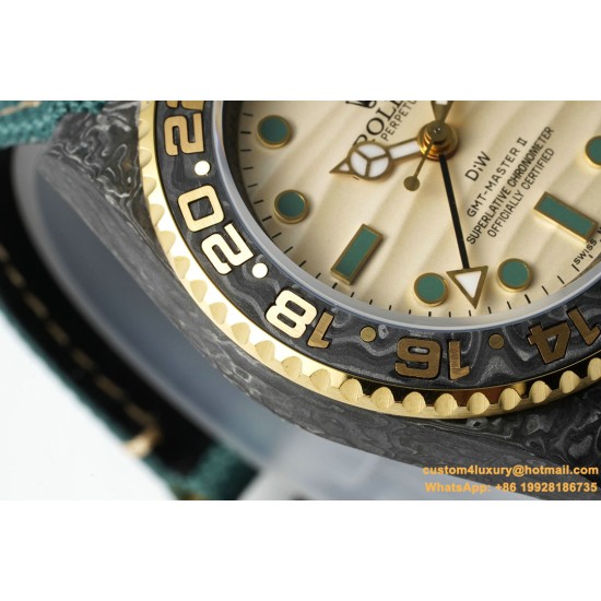 GMT Master II DIW 40mm Num FC/NY Cream/Dot DIWF A3285