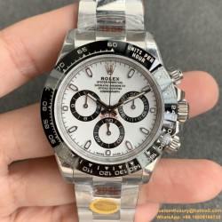 Daytona 126500 40mm SS/SS White Dial NOOB SH4130 Super Clone