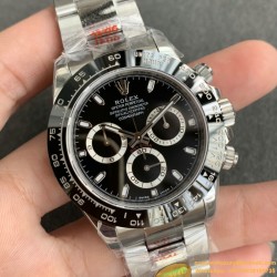 Daytona 126500 40mm SS/SS Black Dial NOOB SH4130 Super Clone