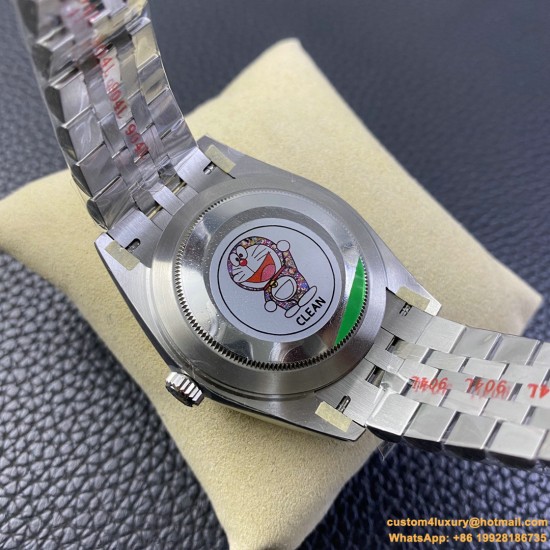 Datejust 126334 41mm Wimbledon Jub SS/SS Gray Dial Clean VR3235