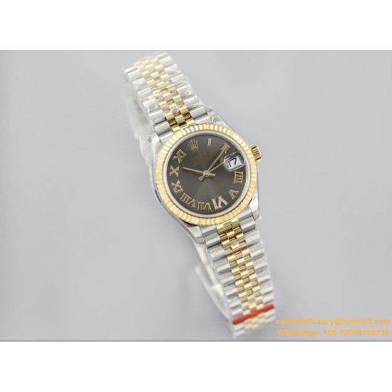 Datejust 278273 31mm Jub Dia YG/SS Grey/Rmn EWF A2236
